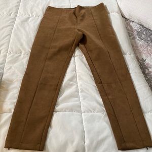 Loft suede leggings